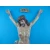 Korpus Pana Jezusa na krzyż z żywicy + napis 80 cm + lakier NATURALNY